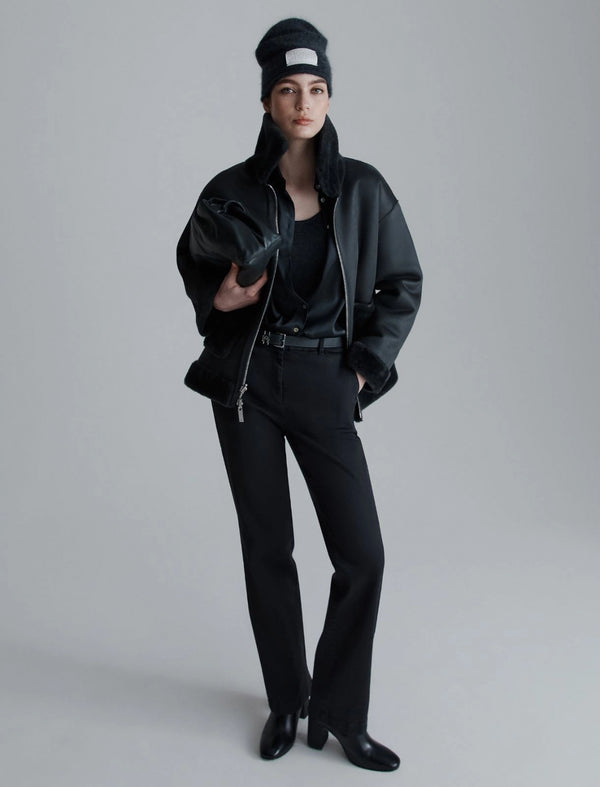 Giacca cocoon reversibile - ANTRACITE MARELLA MONOCHROME