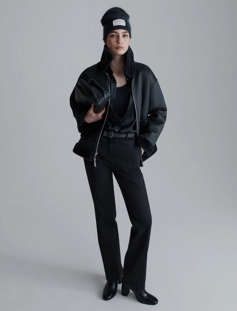 Giacca cocoon reversibile - ANTRACITE MARELLA MONOCHROME