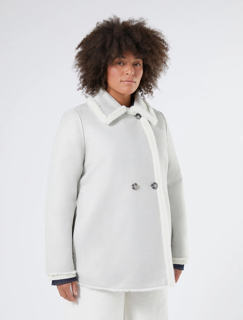 Caban reversibile - ARGENTO PERSONA BY MARINA RINALDI