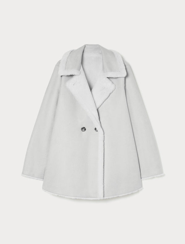 Caban reversibile - ARGENTO PERSONA BY MARINA RINALDI