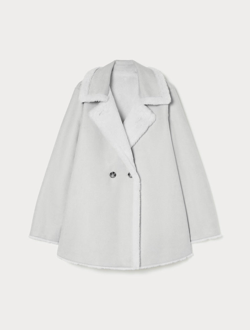 Caban reversibile - ARGENTO PERSONA BY MARINA RINALDI