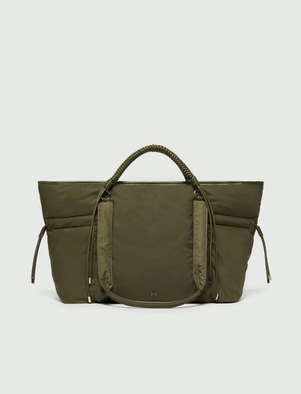 Borsa weekender con doppi manici - VERDE OLIVA MARELLA MONOCHROME