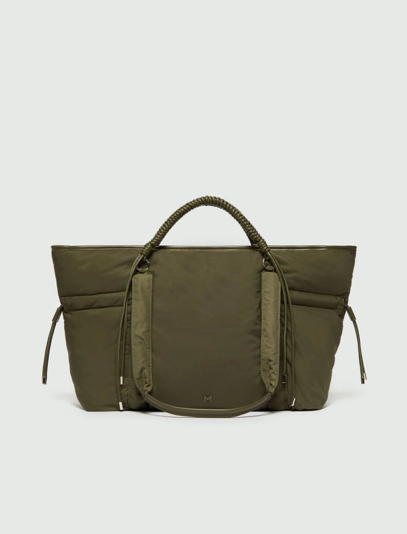 Borsa weekender con doppi manici - VERDE OLIVA MARELLA MONOCHROME