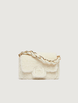 Borsa Le Muse small in tessuto - BIANCO AVORIO MARELLA