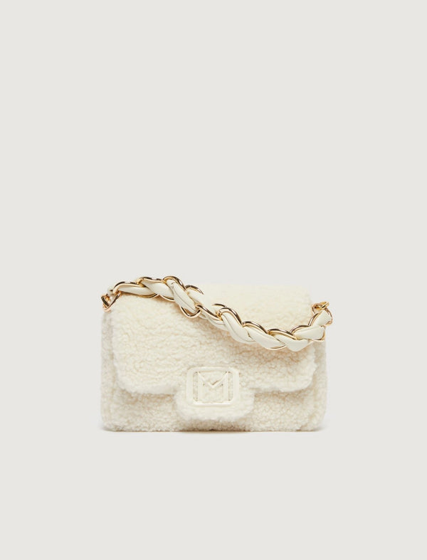 Borsa Le Muse small in tessuto - BIANCO AVORIO MARELLA