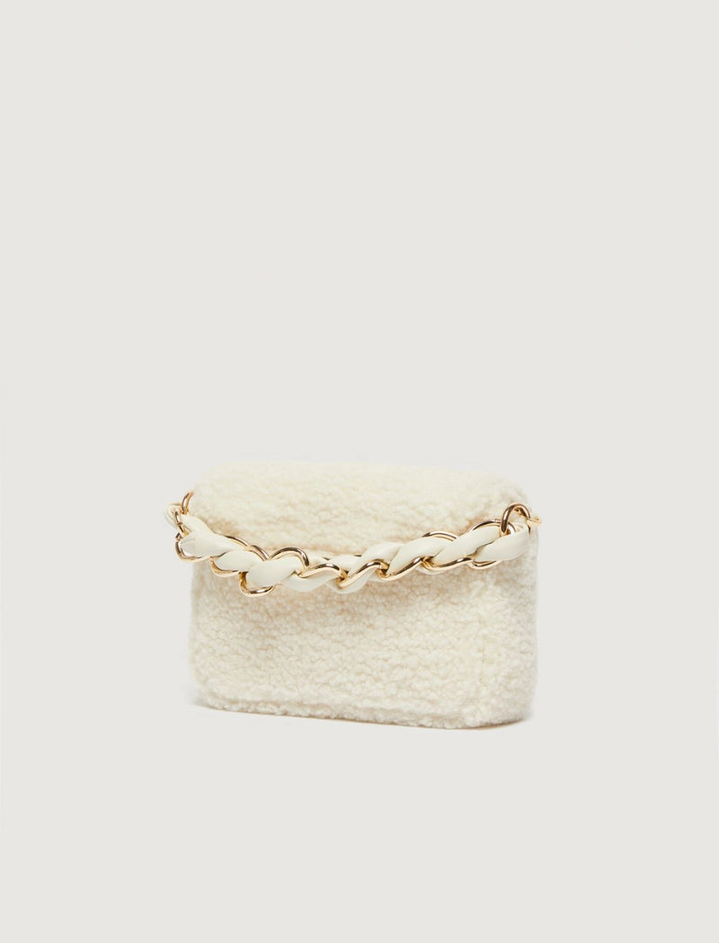 Borsa Le Muse small in tessuto - BIANCO AVORIO MARELLA