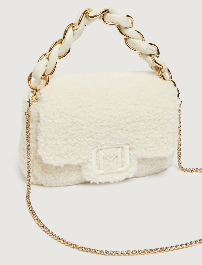 Borsa Le Muse small in tessuto - BIANCO AVORIO MARELLA