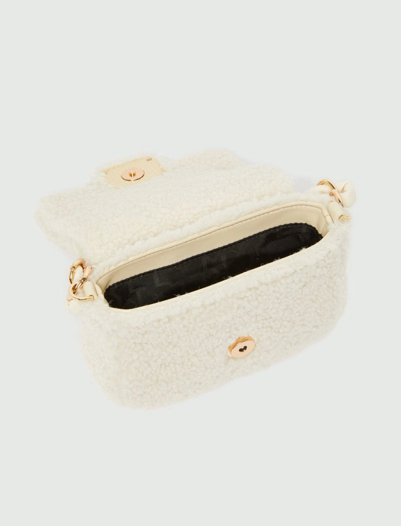 Borsa Le Muse small in tessuto - BIANCO AVORIO MARELLA