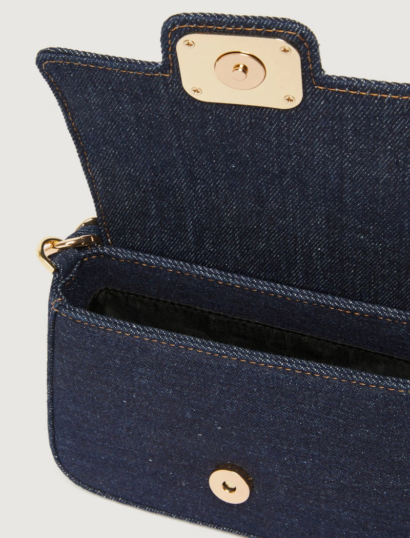 Borsa Le Muse small in denim - BLU MARELLA