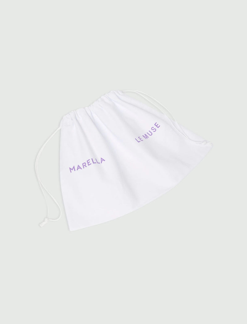 Borsa Le Muse small con intreccio e strass - CIPRIA MARELLA