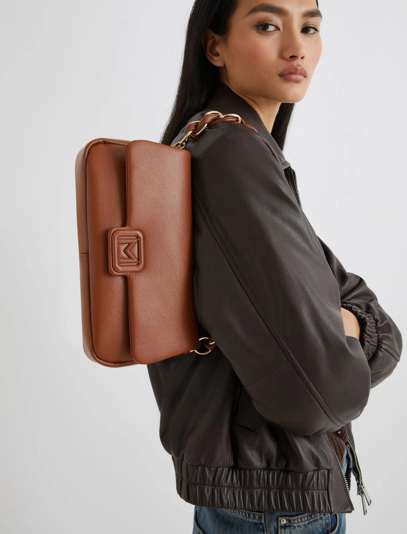 Borsa Le Muse medium imbottita - CUOIO