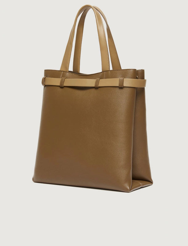 Tote verticale con cintura - VERDE KAKI MARELLA