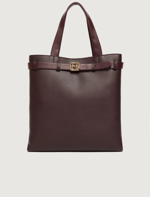 Tote verticale con cintura - TESTA MORO MARELLA