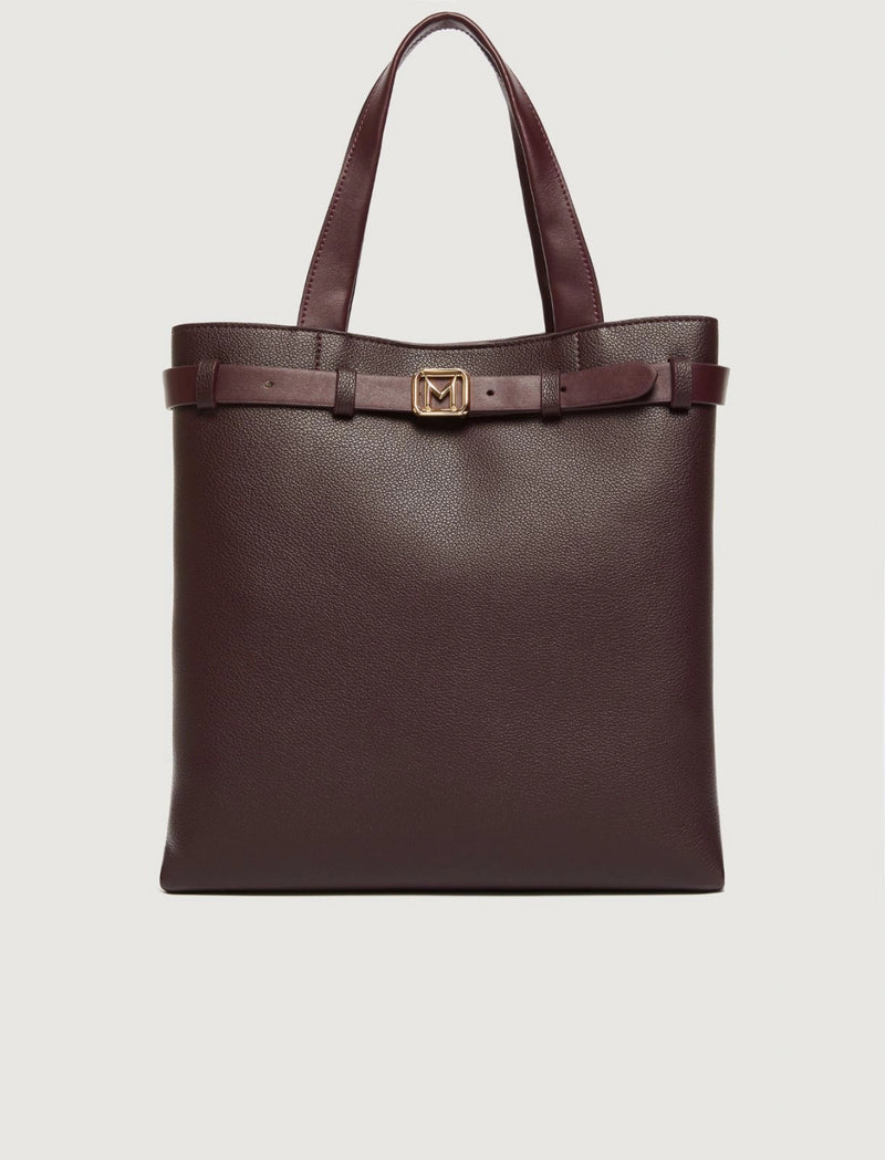 Tote verticale con cintura - TESTA MORO MARELLA