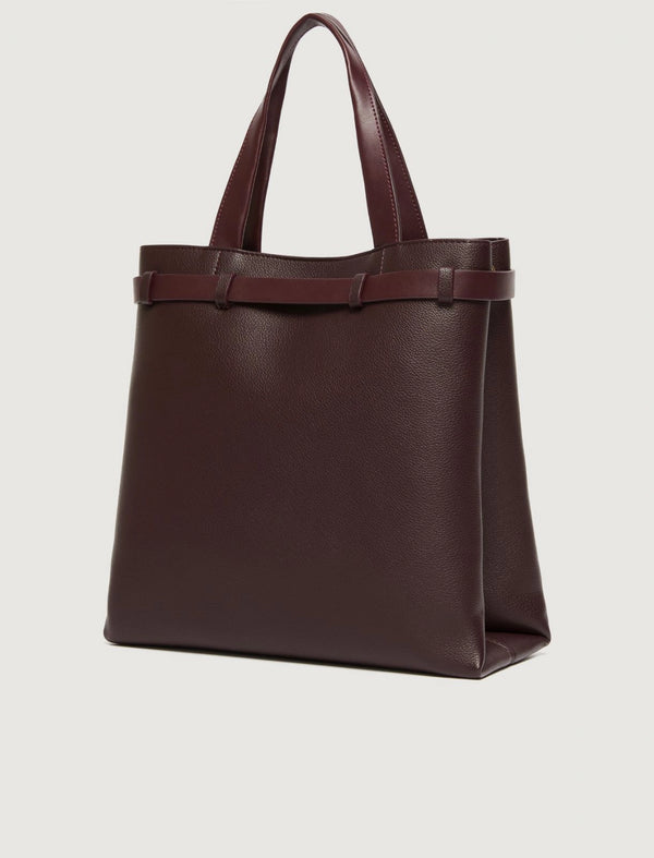 Tote verticale con cintura - TESTA MORO MARELLA