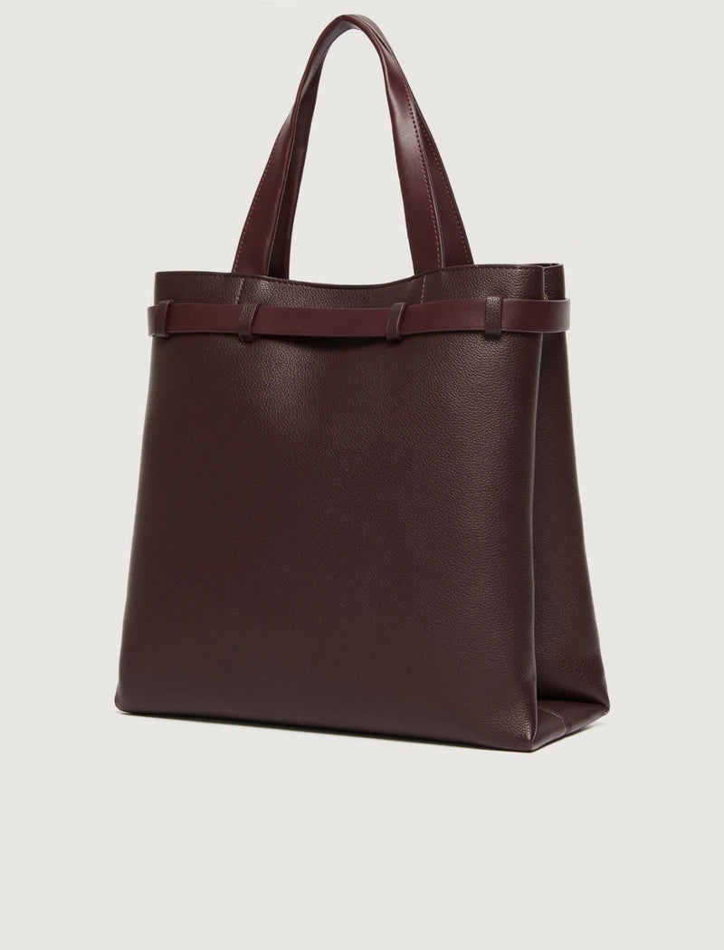 Tote verticale con cintura - TESTA MORO MARELLA