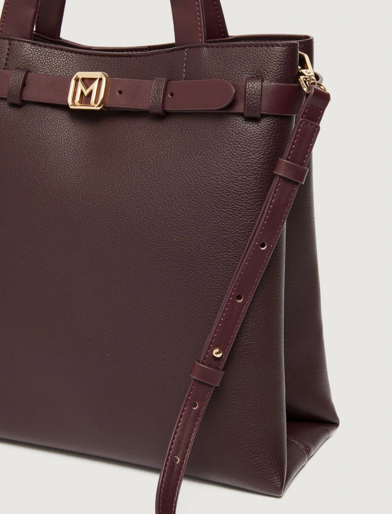 Tote verticale con cintura - TESTA MORO MARELLA