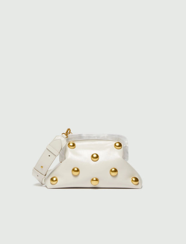 Pochette piccola in pelle - GHIACCIO MARELLA