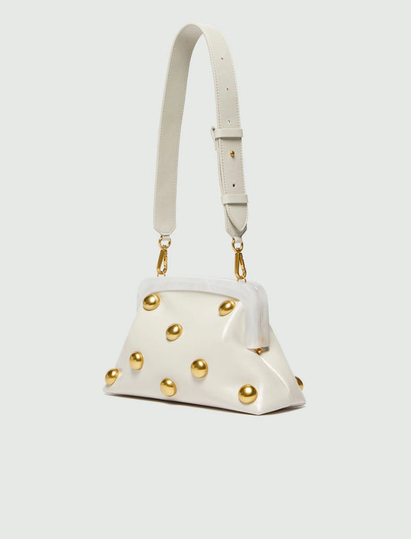 Pochette piccola in pelle - GHIACCIO MARELLA