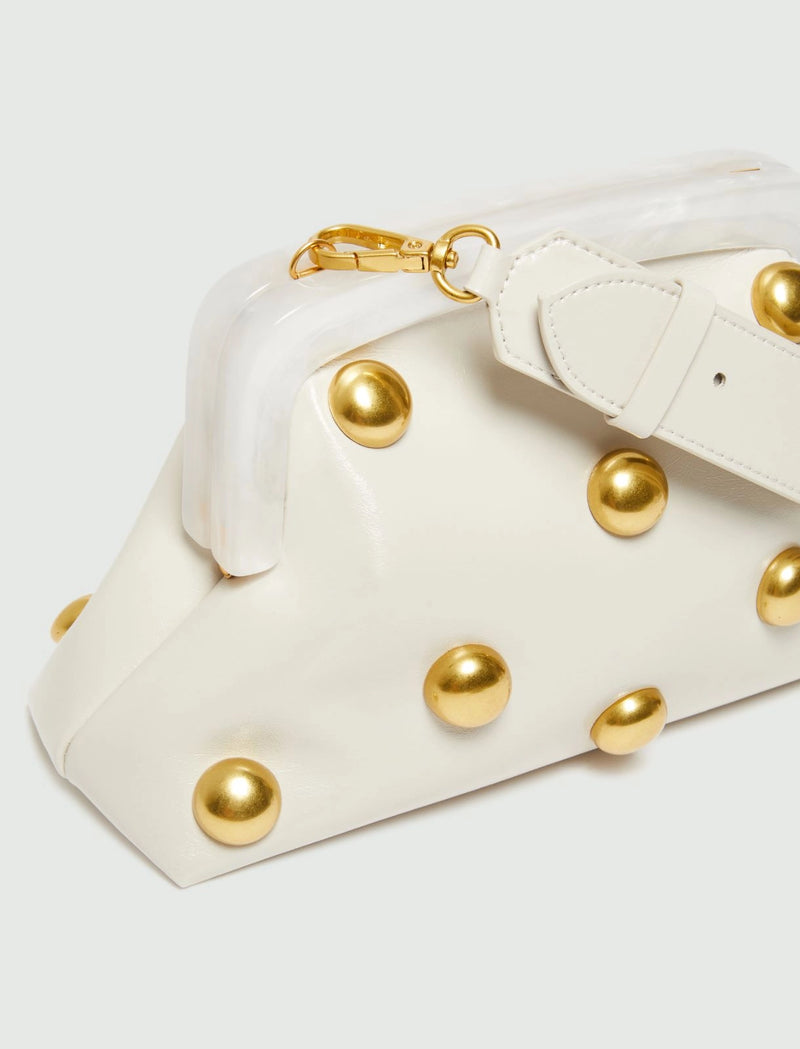 Pochette piccola in pelle - GHIACCIO MARELLA