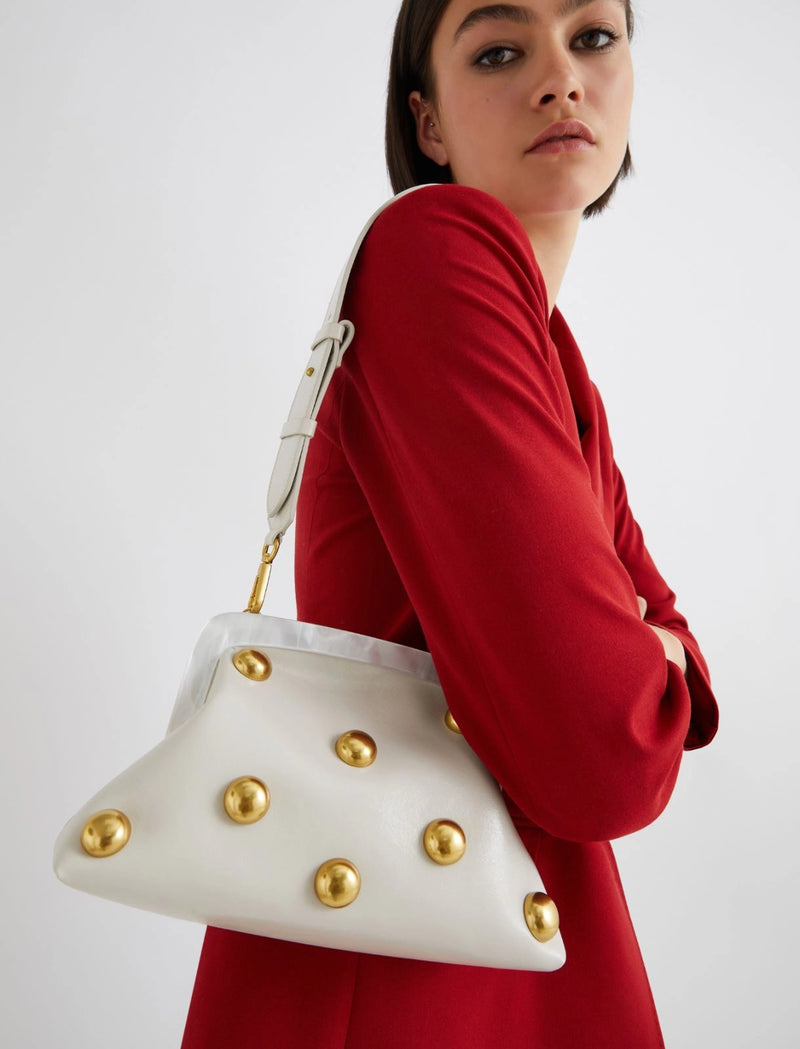 Pochette piccola in pelle - GHIACCIO MARELLA