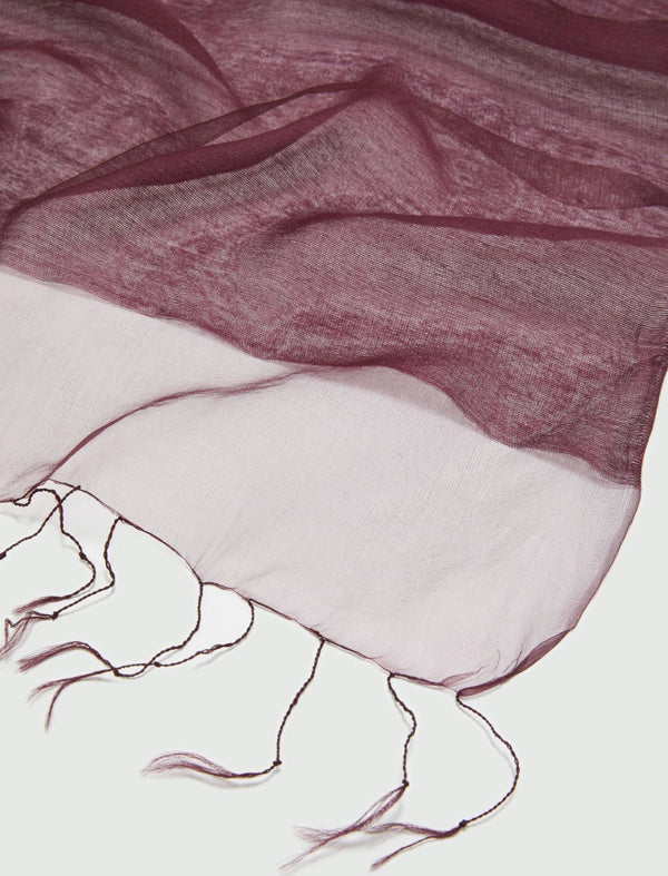 Stola in misto seta - BORDEAUX MARELLA