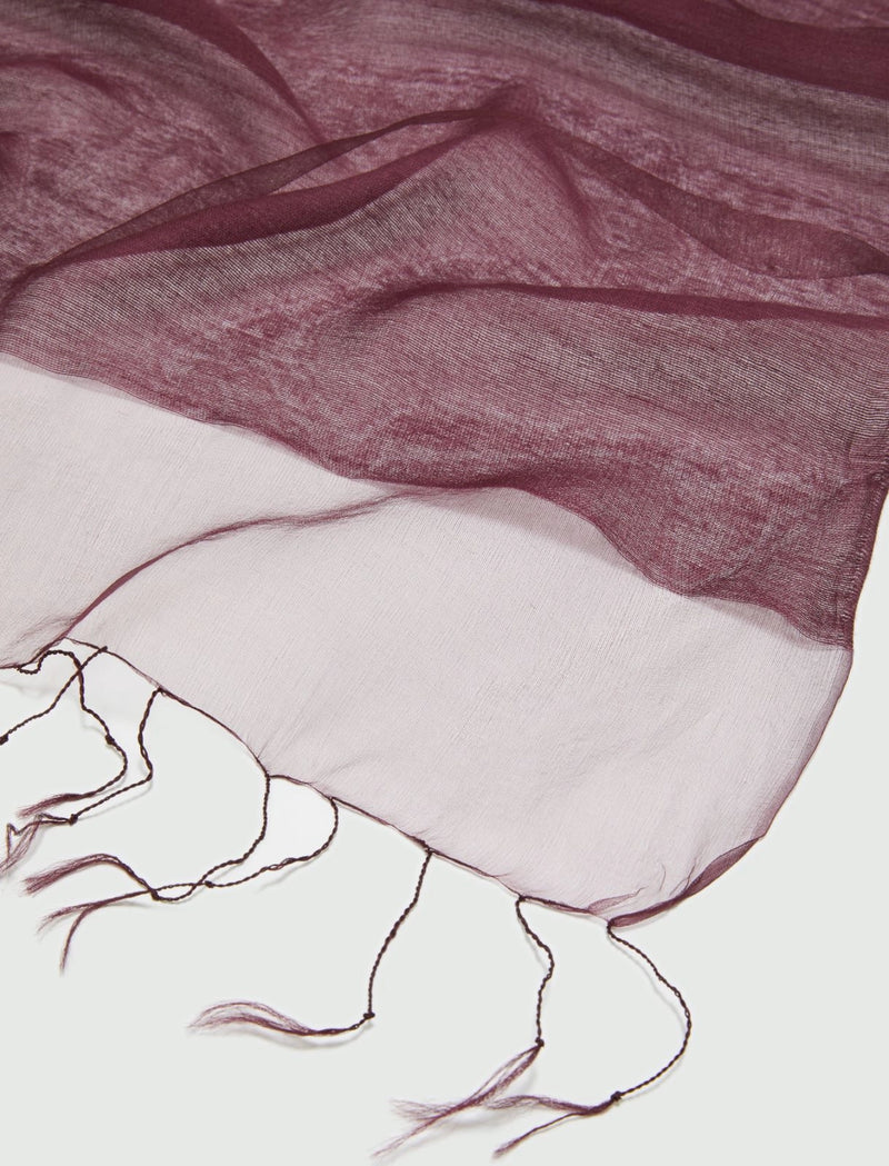 Stola in misto seta - BORDEAUX MARELLA