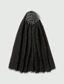 Stola jacquard - ANTRACITE MARELLA MONOCHROME