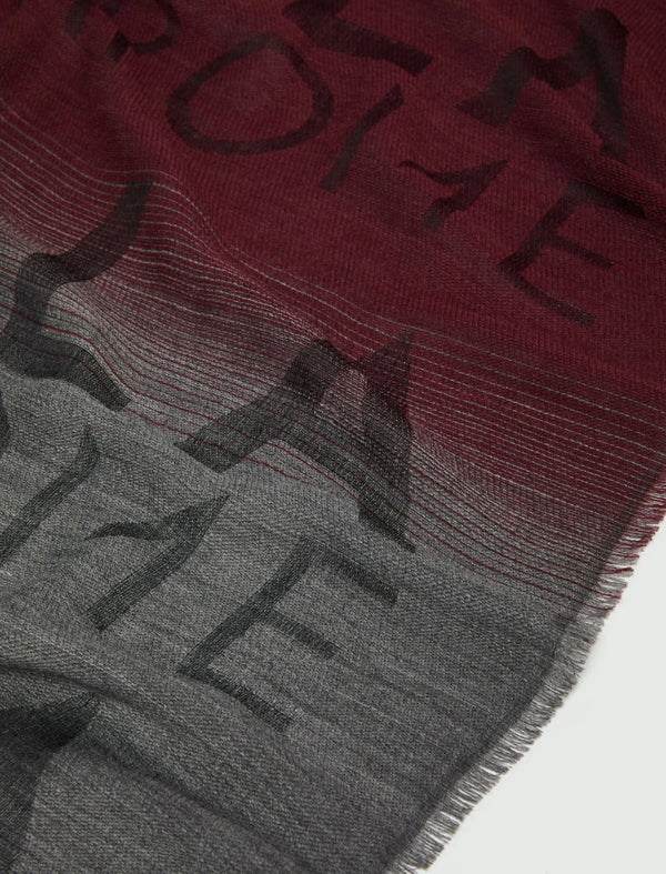Stola jacquard - ANTRACITE MARELLA MONOCHROME