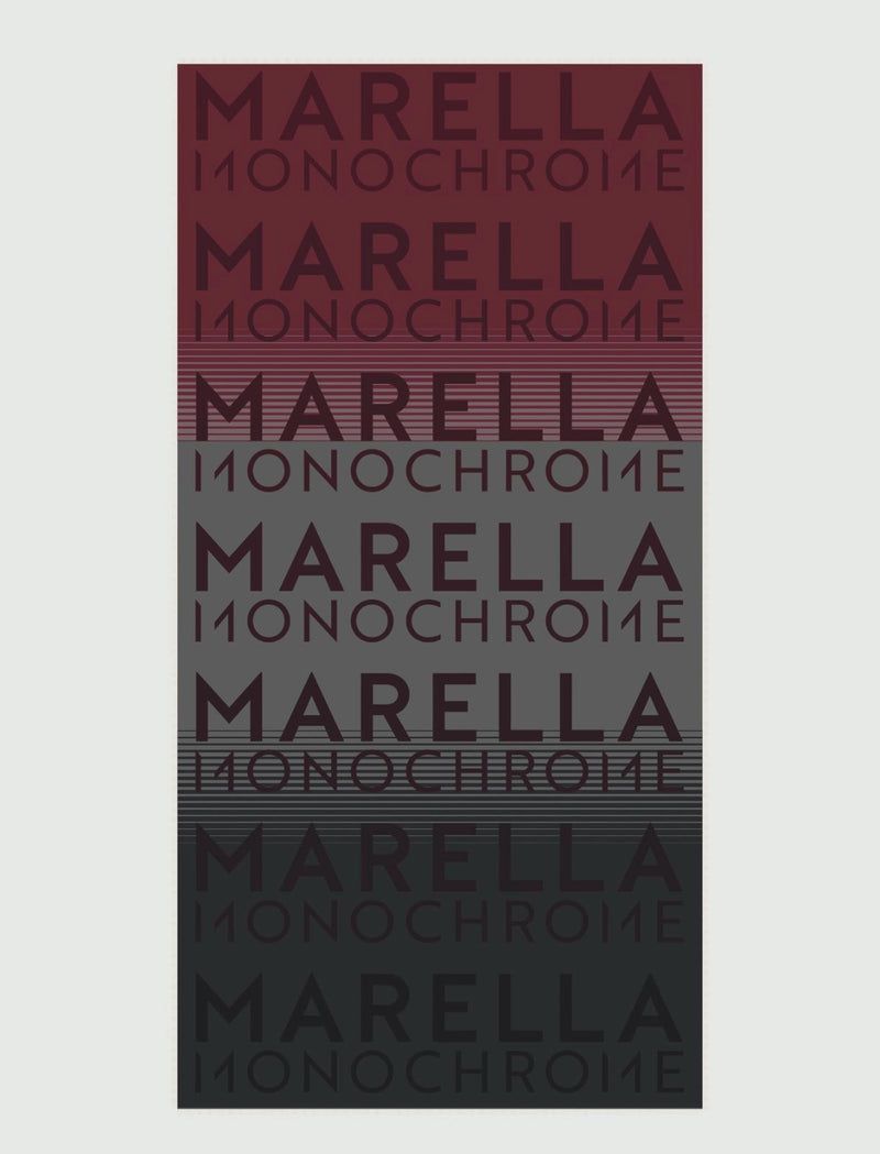 Stola jacquard - ANTRACITE MARELLA MONOCHROME