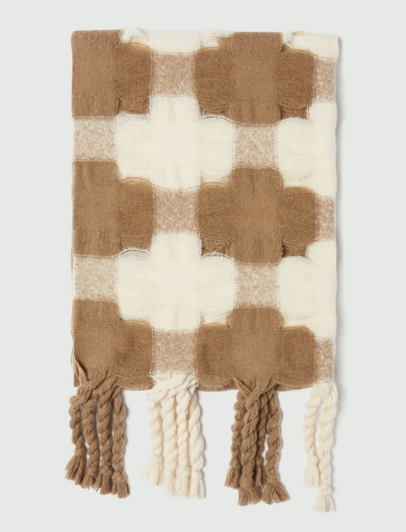 Sciarpa con traforo - MARRONE MARELLA