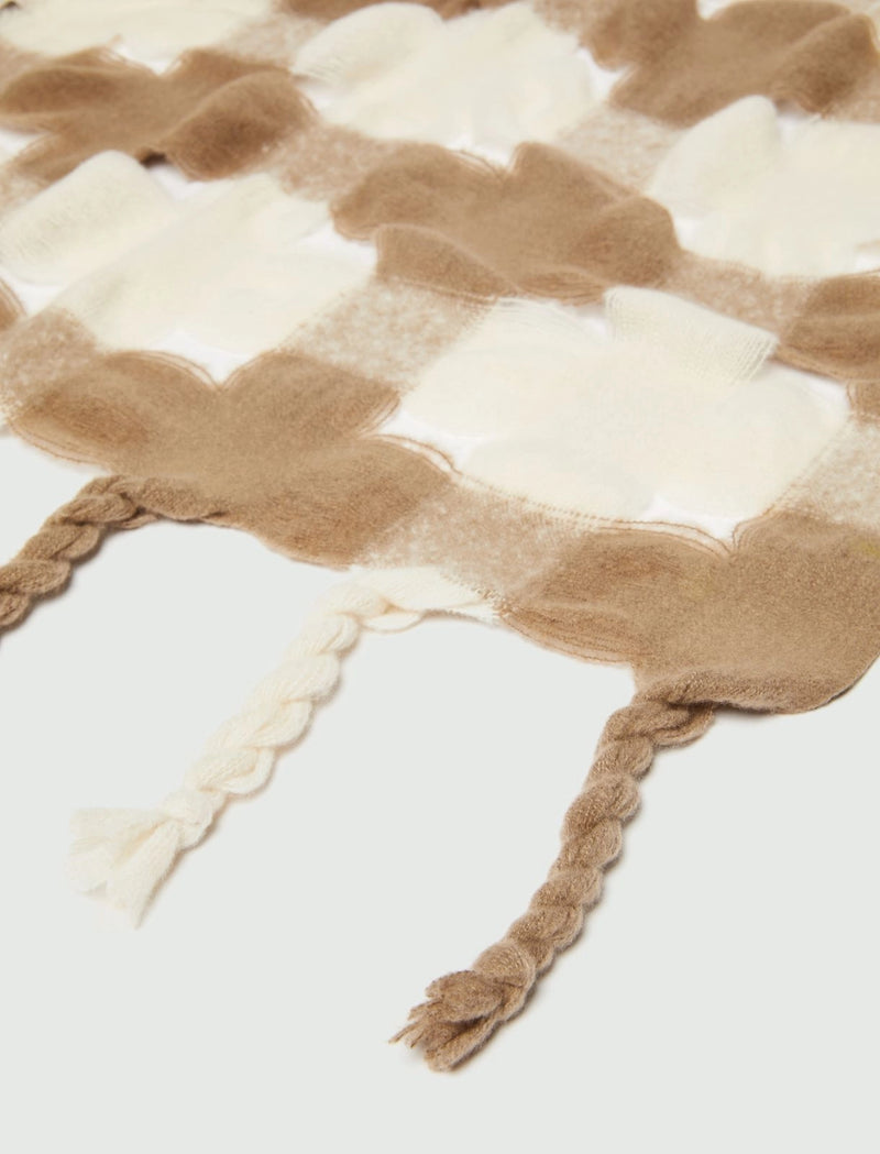 Sciarpa con traforo - MARRONE MARELLA