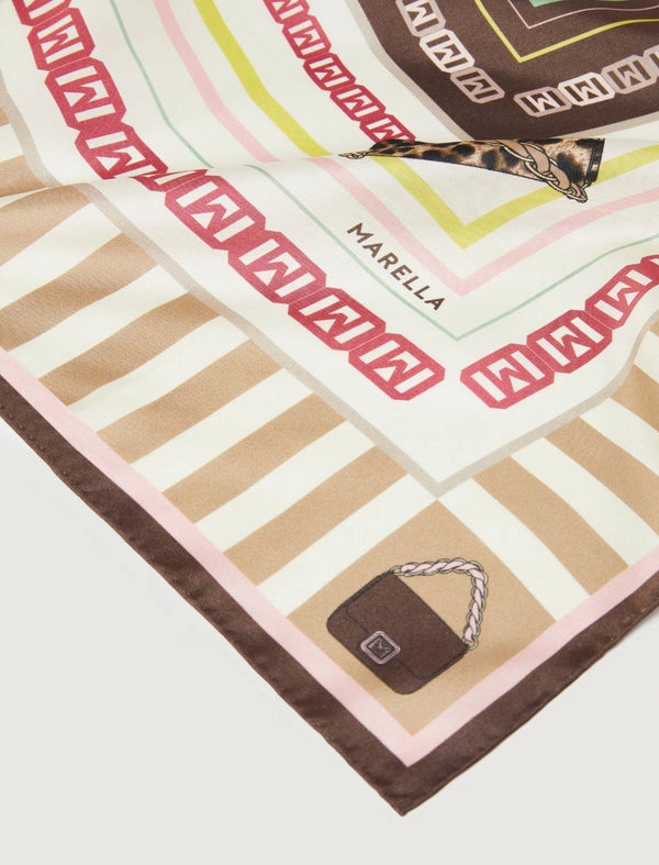 Foulard in twill - CAMMELLO MARELLA