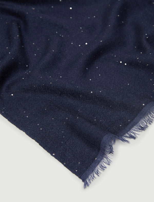 Stola con micro paillette - BLU MARELLA