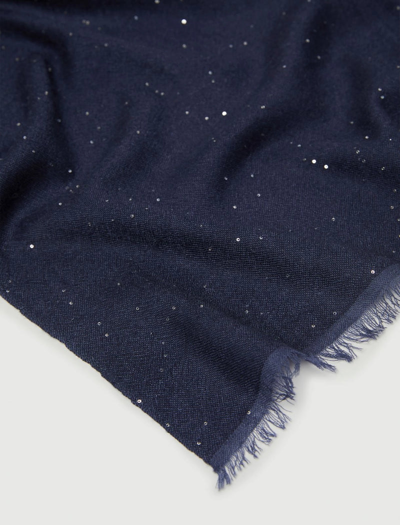 Stola con micro paillette - BLU MARELLA