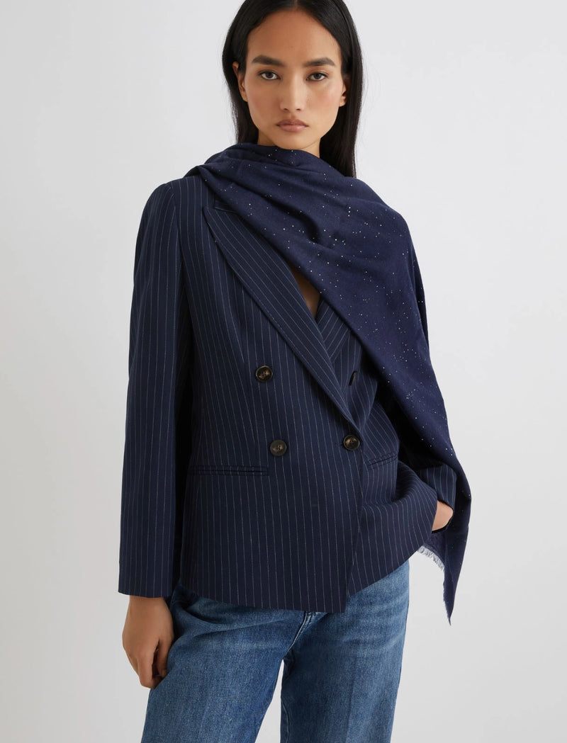 Stola con micro paillette - BLU MARELLA