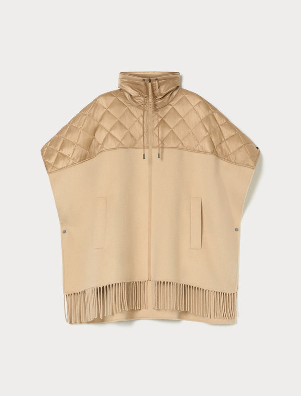 Cappa in double di misto lana - BEIGE PERSONA BY MARINA RINALDI