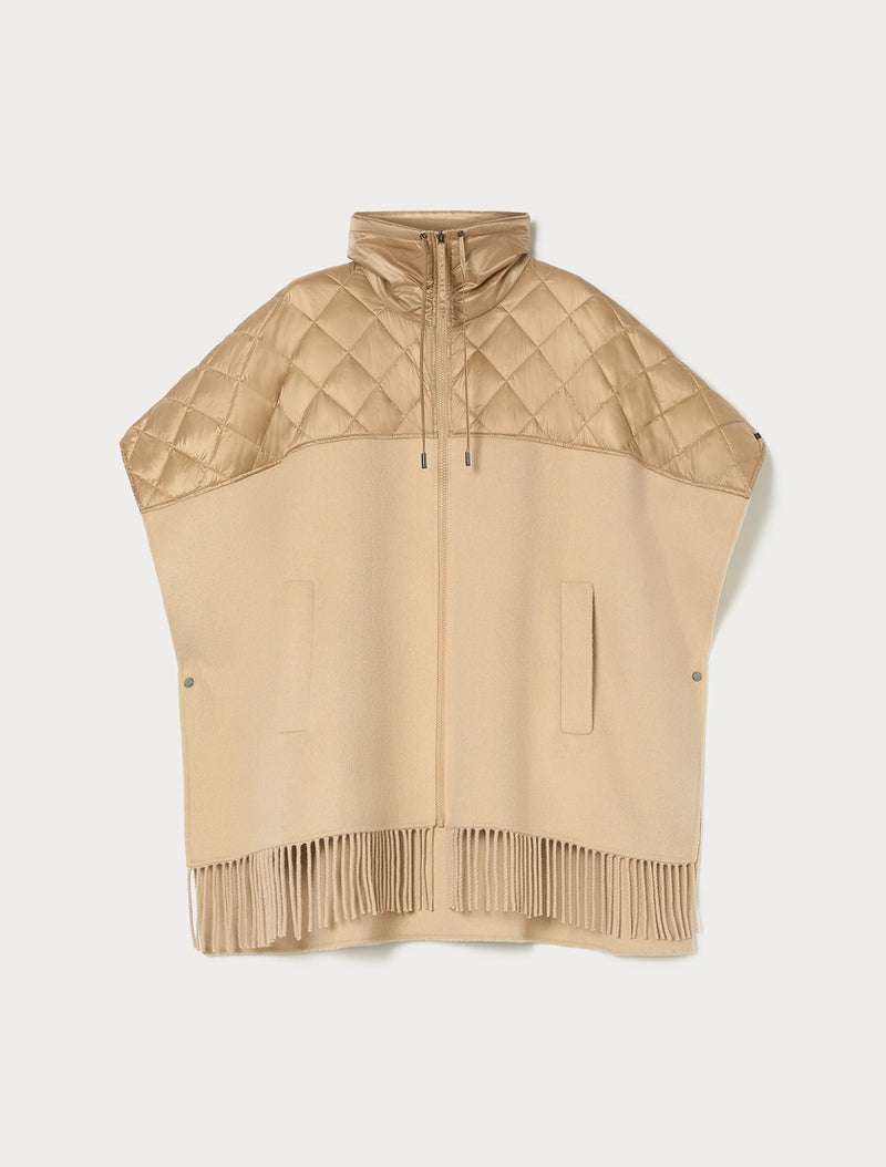 Cappa in double di misto lana - BEIGE PERSONA BY MARINA RINALDI