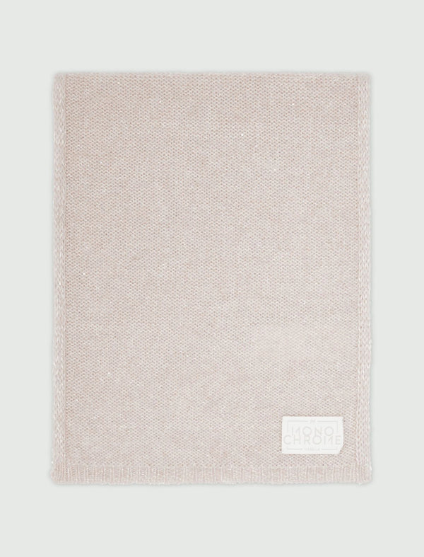 Sciarpa in misto cashmere con paillette - BIANCO LANA MARELLA MONOCHROME