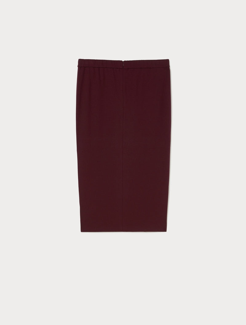 Gonna a tubino in jersey - ROSSO MARRONE PERSONA BY MARINA RINALDI