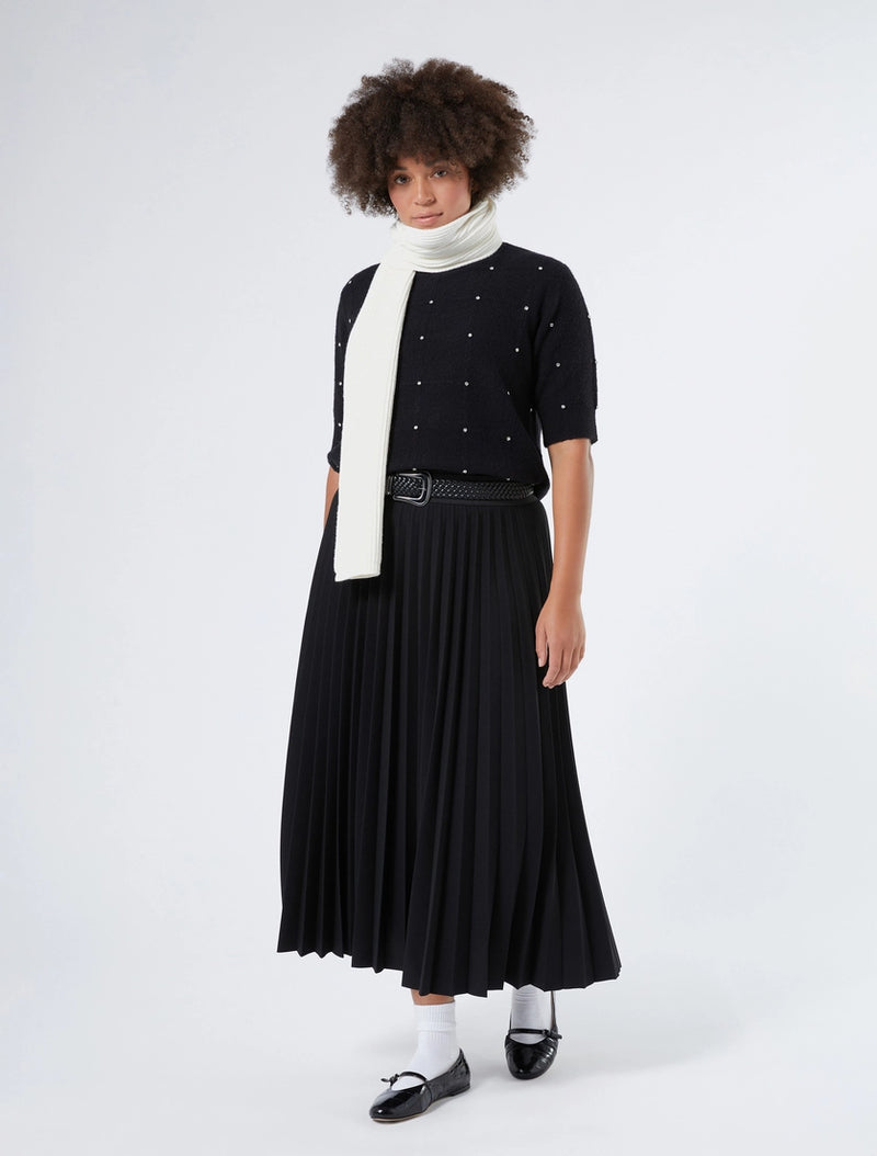 Gonna lunga in jersey crêpe - NERO PERSONA BY MARINA RINALDI