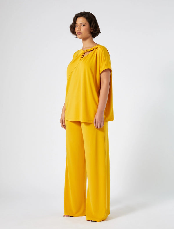 Pantaloni in jersey interlock PERSONA BY MARINA RINALDI