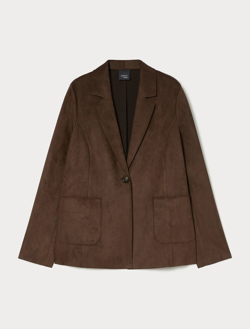 Blazer in jersey - TESTA MORO PERSONA BY MARINA RINALDI