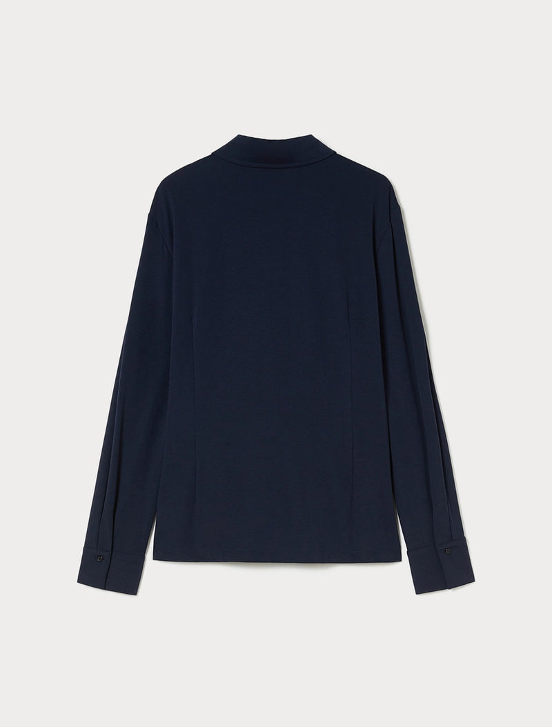Camicia in jersey - BLU MARINO PERSONA BY MARINA RINALDI