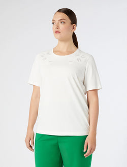 T-shirt in jersey PERSONA BY MARINA RINALDI