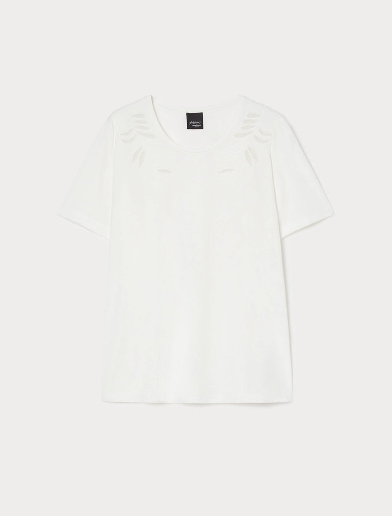 T-shirt in jersey PERSONA BY MARINA RINALDI