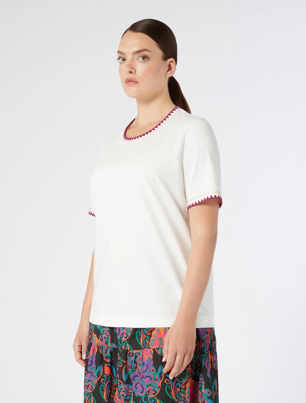T-shirt in jersey PERSONA BY MARINA RINALDI