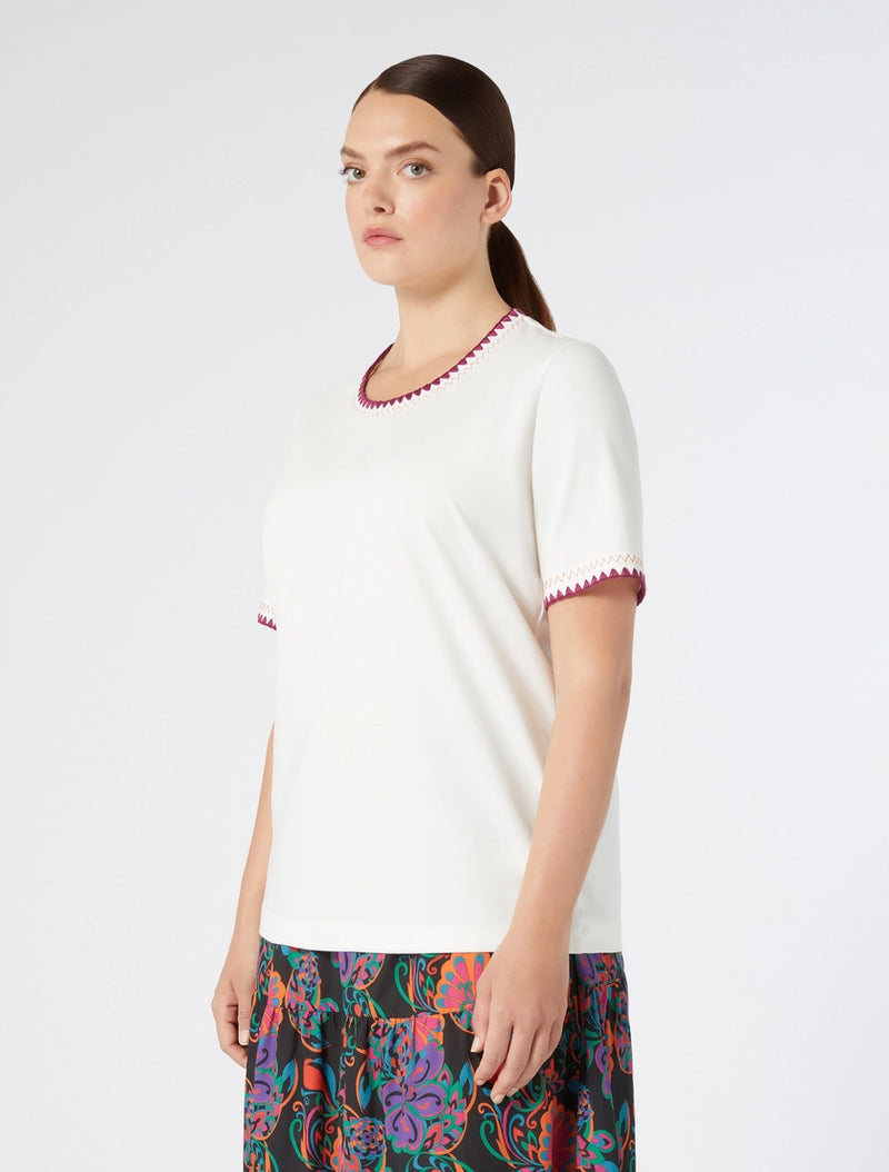 T-shirt in jersey PERSONA BY MARINA RINALDI