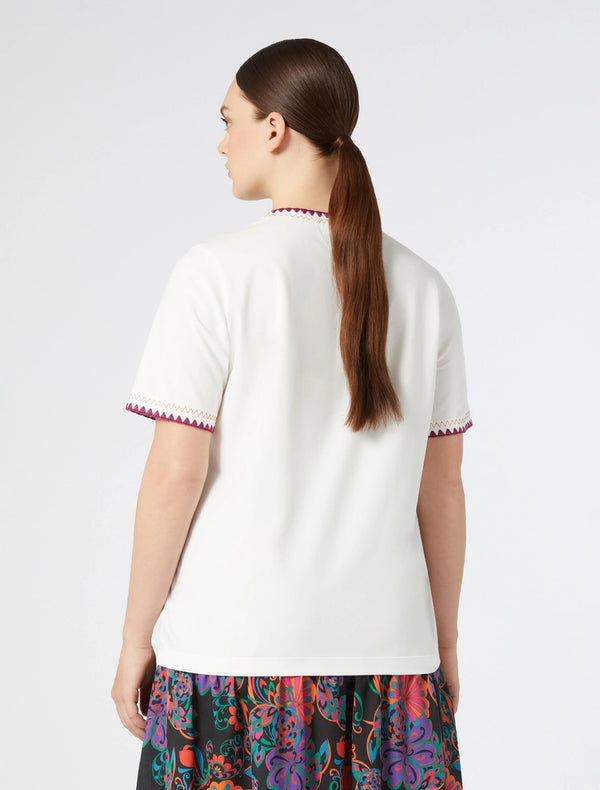 T-shirt in jersey PERSONA BY MARINA RINALDI