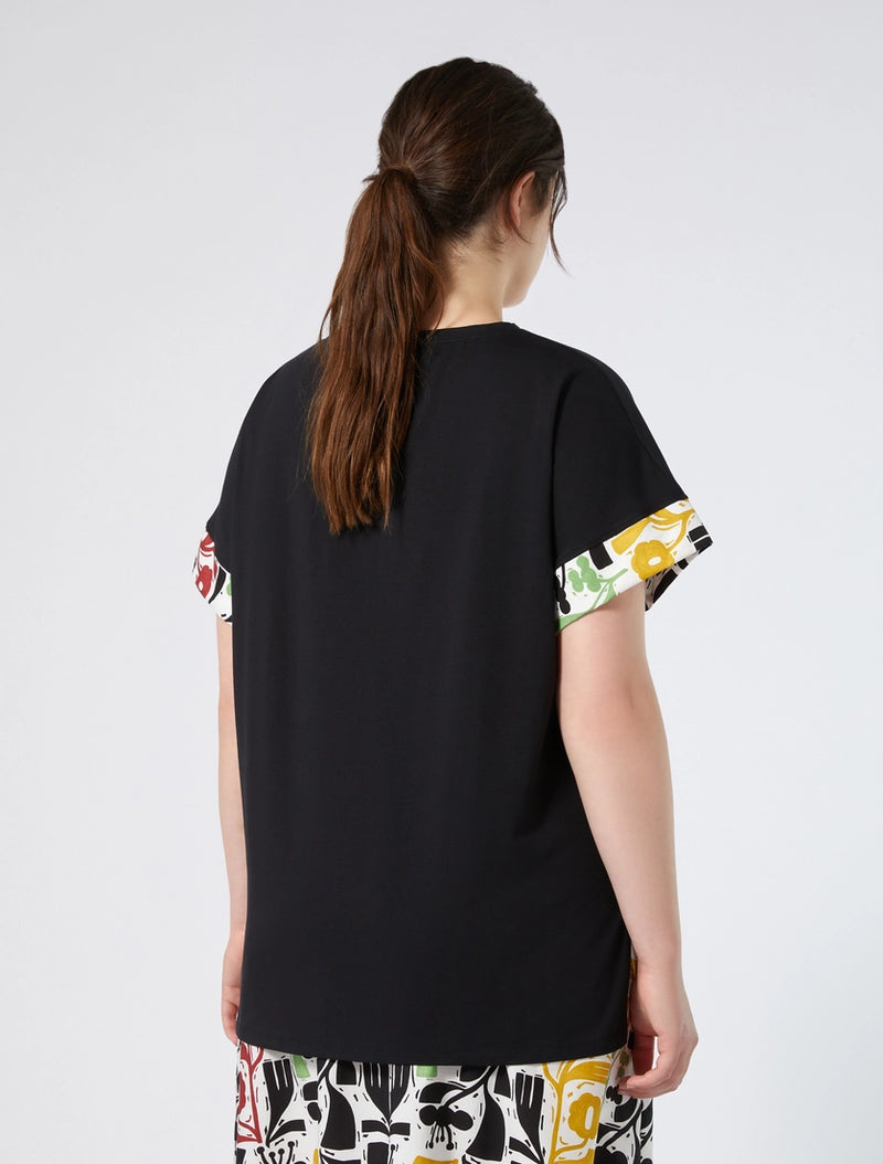 T-shirt in jersey di cotone PERSONA BY MARINA RINALDI